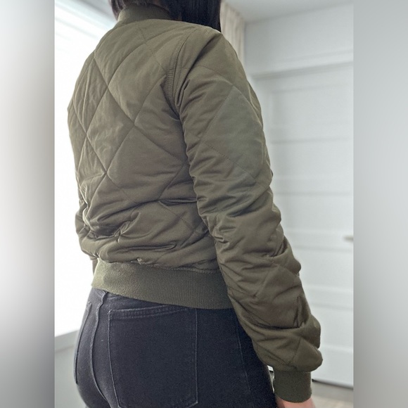 Topshop bomber jacket  size 6 - Picture 2 of 5